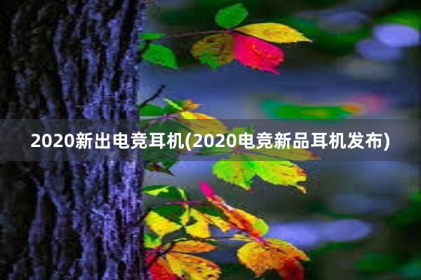 2020新出电竞耳机(2020电竞新品耳机发布)