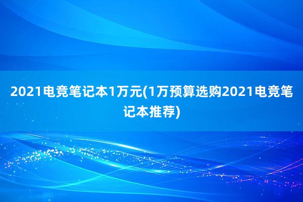 2021电竞笔记本1万元(1万预算选购2021电竞笔记本推荐)