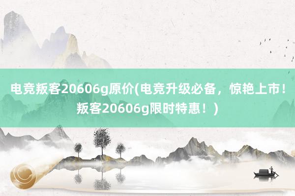 电竞叛客20606g原价(电竞升级必备，惊艳上市！叛客20606g限时特惠！)