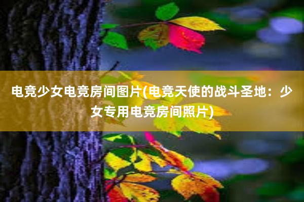 电竞少女电竞房间图片(电竞天使的战斗圣地：少女专用电竞房间照片)